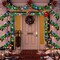 60 ft Prelit Christmas Garland with Lights Lighted Artificial Pine Garlands with 40 Balls Outdoor Christmas Garlands Hanging Garland for Fireplace Mantle Stair Railing Holiday Decorations